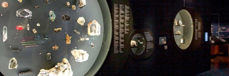 Les cristaux Cristal innov exposés au Musée des Confluences